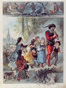 Pied Piper of Hameln, ca. 1880