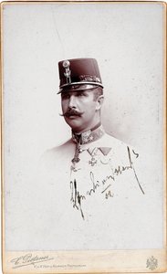 Ærkehertug Franz Ferdinand af Østrig, 1902.