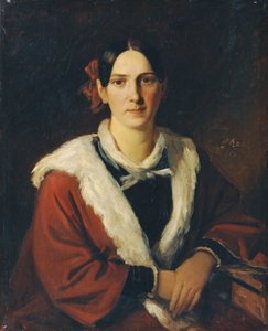 Luise von Schwind, hustru til maleren Moritz von Schwind