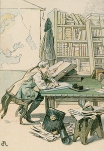 Frederik den Store (1712-1786) som kronprins i Kustrin af Carl Rohling
