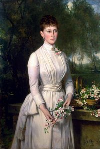 Portræt af storhertuginde Elizaveta Fyodorovna