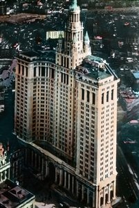 Amerikas Forenede Stater, New York, Manhattan Municipal Building, bygget mellem 1907-1914, billeddato: ca. 1920. Carl Simon-arkivet af Carl Simon
