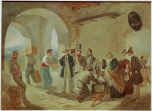 I tolden af Carl Spitzweg
