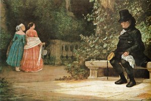 Enkemanden af Carl Spitzweg