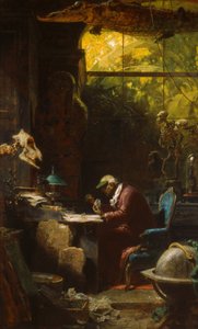Naturvidenskabsforsker af Carl Spitzweg