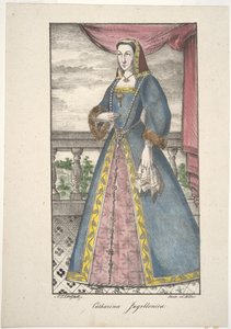 Catherine Jagiellon af Carl Theodor Löwstädt