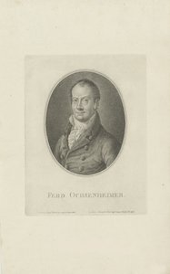 Portræt af Ferdinand Ochsenheimer 1767-1822, 1807.
