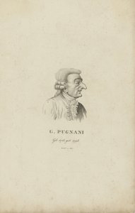Portræt af violinisten og komponisten Gaetano Pugnani 1731-1798, 1815.
