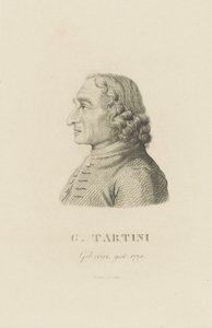 Portræt af violinisten og komponisten Giuseppe Tartini 1692-1770, 1815.