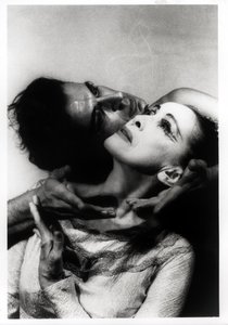 Martha Graham (1894-1991) og Bertram Ross (1920-2003) i 