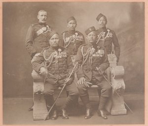 Kongens indiske ordensofficerer fra Gurkha-regimenterne