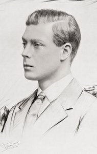 Prins Edward, kommende Edward VIII, senere hertug af Windsor