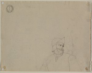 Soldat i et landskab, andet kvartal 1800-tallet. af Carl Wilhelm Tischbein