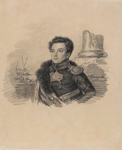 Portræt af A.P. Butovsky, mellem 1817 og 1826.
