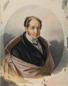 Portræt af Alexander Ivanovich Lorer 1779-1824, begyndelsen af 1820