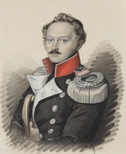 Portræt af Alexander Stepanovich Talyzin 1795-1858, slutningen af 1820