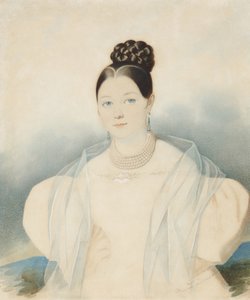 Portræt af grevinde Ekaterina Alexandrovna Zubova, født Obolenskaya 1811-1843, 1830
