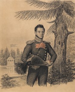 Portræt af Fjodor Ivanovich Dolgopolov 1792-1856, 1820