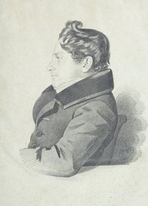 Portræt af Nikolay Adrianovich Divov 1792-1878, 1830