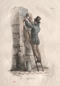 Bill plakat. af Carle Vernet