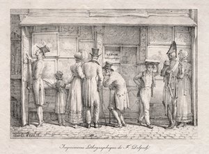 Delpech litografiske trykkeri af Carle Vernet