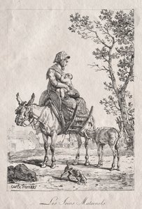 Mødrepleje af Carle Vernet