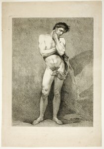 Figur, fra Six Figures Académiques af Carle van Loo