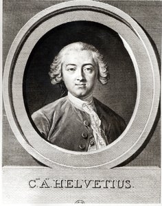 Portræt af Claude Adrien Helvetius (1715-1771) fransk filosof af Carle van Loo
