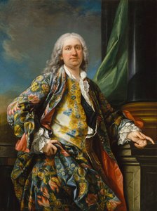 Portræt af en ukendt mand, ca 1735-1739 af Carle van Loo