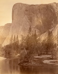 El Capitan af Carleton E. Watkins