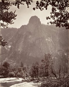 Sentinel Rock, Yosemite, ca. 1872, trykt ca. 1876.