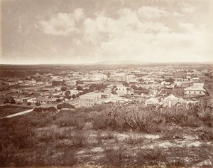 Los Angeles, 1876, trykt ca. 1876. af Carleton Emmons Watkins