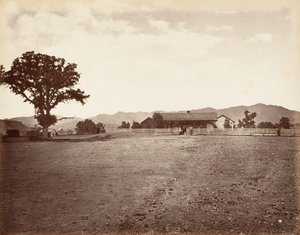 Santa Margarita Ranch, 1876, trykt ca. 1876. af Carleton Emmons Watkins