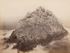 Sugar Loaf Islands, Farallons, 1868-69. af Carleton Emmons Watkins