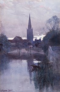 Salisbury i skumringen