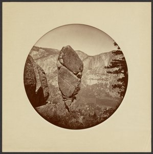 "Agassiz"-søjlen, Yosemite af Carleton Watkins