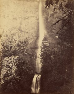 [Cascades, Multnomah Falls] af Carleton Watkins