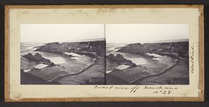 Kystudsigt ud for Mendocino af Carleton Watkins