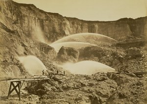 [Malakoff Diggings, Nevada County, Californien] af Carleton Watkins