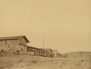 [Mission San Francisco de Asisi på Laguna de Los Delores, San Francisco] [Mission San Francisco de Asisi på Laguna de Los Delores, San Francisco]. af Carleton Watkins