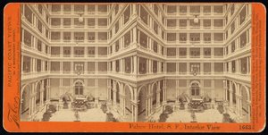 Palace Hotel, S.F., Indvendig udsigt
