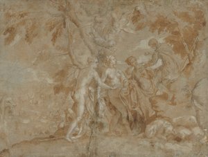 Paris-dommen, ca. 1585. af Carletto Caliari