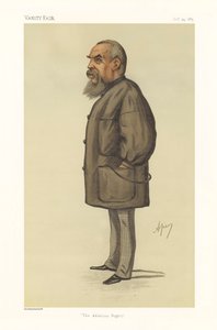 Kaptajn Richard Francis Burton - portræt stående af Carlo (1839 89) Pellegrini