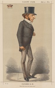 Vanity Fair: Statsmand nr. 26 "When Birth cannot lead, Brains must."