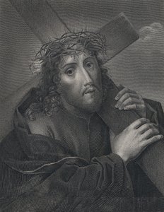 Ecce Homo (gravering) af Carlo (after) Dolci