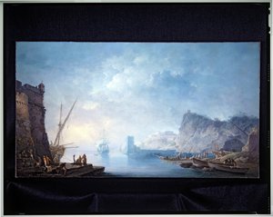 Kystlandskab af Carlo Bonaria or Bonavia