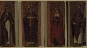Skt. Gregor, Skt. Ambrosius, Skt. Augustin, Skt. Hieronymus (polyptykon)