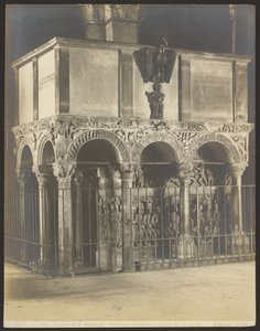 Milano - S. Ambrogio-basilikaen - kristen ambo og sarkofag fra det 6. århundrede
