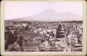 Panorama af Pompeji, ca. 1880 (fotografi)