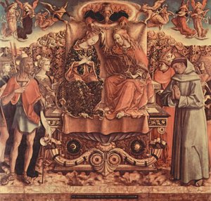 Kroning af Jomfru Maria af Carlo Crivelli